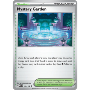 Pokémon TCG: Mega Evolution - Base Set - Mystery Garden Trainer 122/132