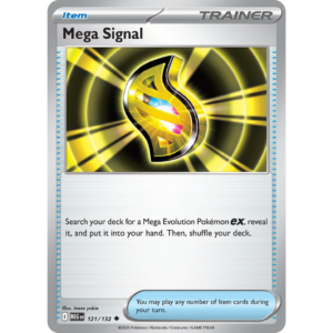 Pokémon TCG: Mega Evolution - Base Set - Mega Signal Trainer 121/132