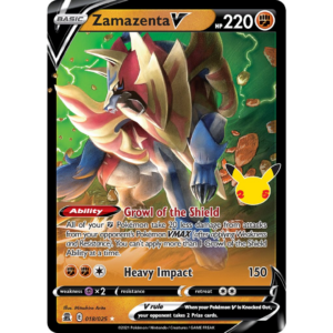 Pokémon TCG: Sword & Shield - Celebrations - Zamazenta V 018/025 (Half Art Holo)