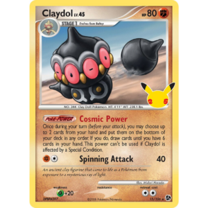 Pokémon TCG: Sword & Shield - Celebrations Classic Collection - Claydol 15/106 (Holo)