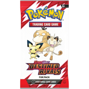 Pokémon TCG: 2025 Scarlet & Violet — Destined Rivals Fun Pack (3 Cards Pack)