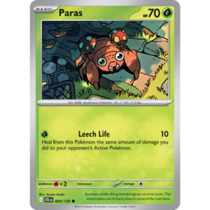 Pokémon TCG: Scarlet & Violet - Journey Together - Paras 004/159
