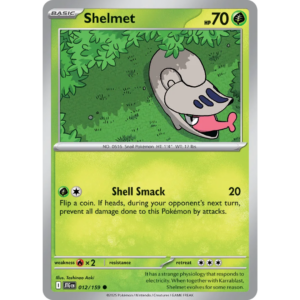 Pokémon TCG: Scarlet & Violet - Journey Together - Shelmet 012/159
