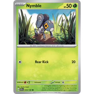 Pokémon TCG: Scarlet & Violet - Journey Together - Nymble 019/159