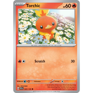 Pokémon TCG: Scarlet & Violet - Journey Together - Torchic 022/159
