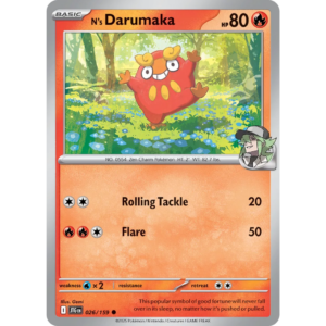 Pokémon TCG: Scarlet & Violet - Journey Together - N's Darumaka 026/159