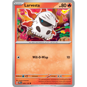 Pokémon TCG: Scarlet & Violet - Journey Together - Larvesta 028/159