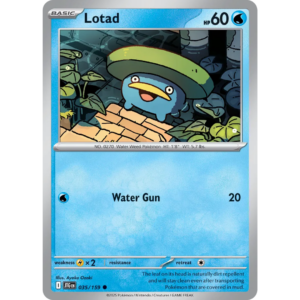 Pokémon TCG: Scarlet & Violet - Journey Together - Lotad 035/159