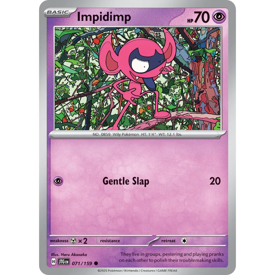 Pokémon TCG: Scarlet & Violet - Journey Together - Impidimp 071/159