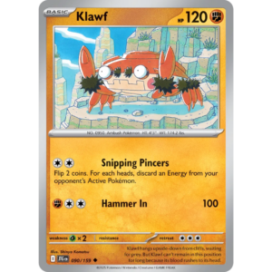 Pokémon TCG: Scarlet & Violet - Journey Together - Klawf 090/159