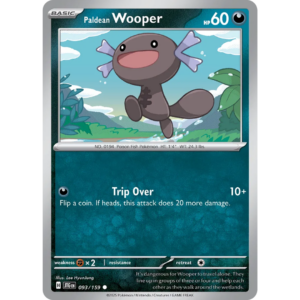 Pokémon TCG: Scarlet & Violet - Journey Together - Paldean Wooper 093/159