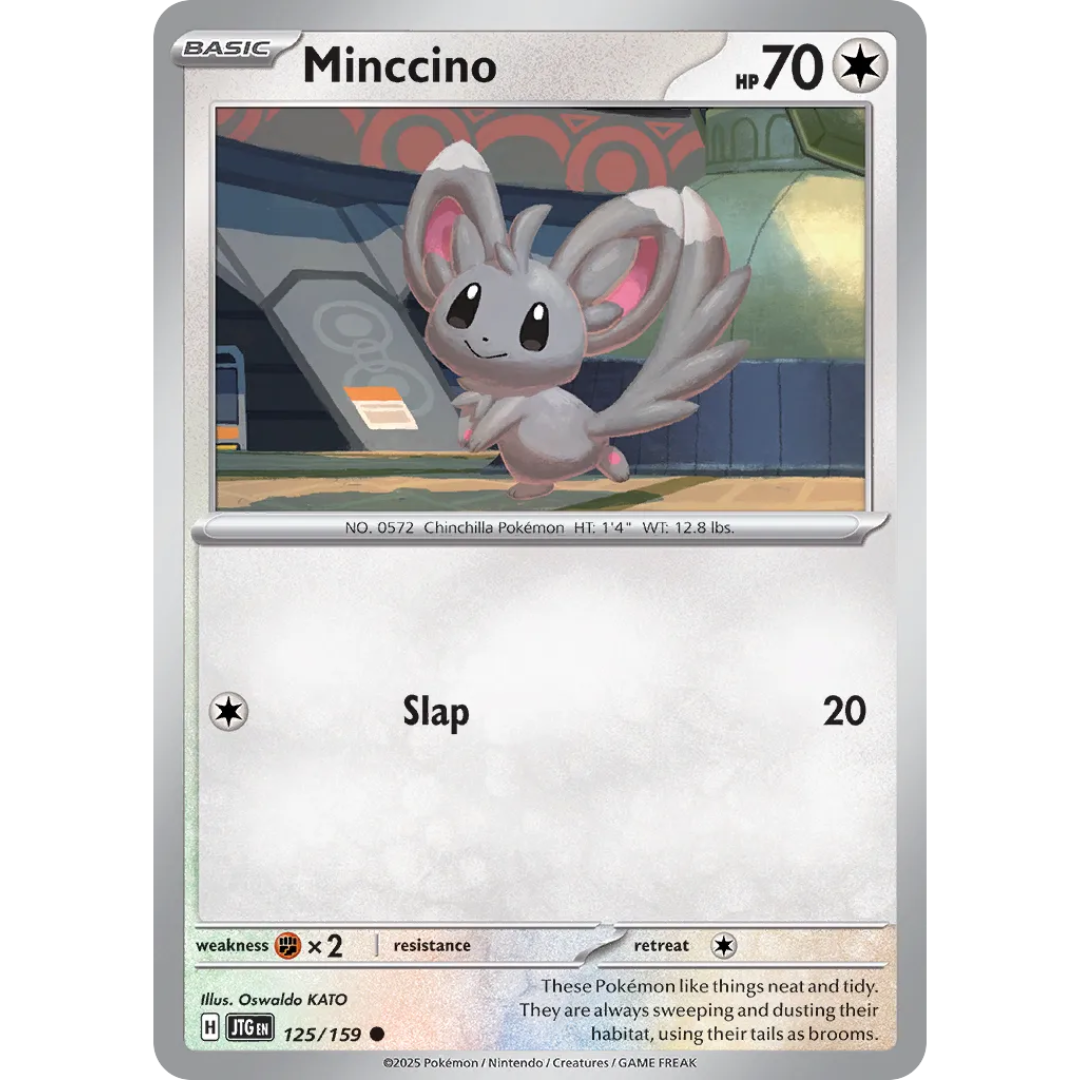 Pokémon TCG: Scarlet & Violet - Journey Together - Minccino 125/159
