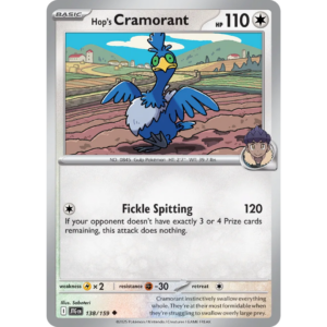 Pokémon TCG: Scarlet & Violet - Journey Together - Hop's Cramorant 138/159