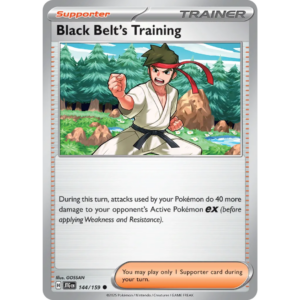 Pokémon TCG: Scarlet & Violet - Journey Together - Black Belt's Trainer 144/159
