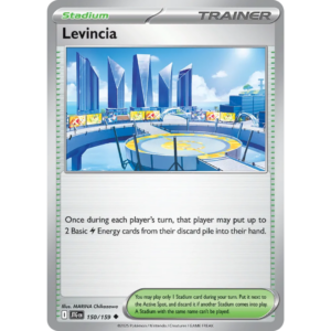 Pokémon TCG: Scarlet & Violet - Journey Together - Levincia Trainer 150/159